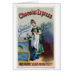 French Chocolate, Greeting Card