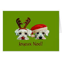 French Christmas Card