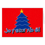 French Christmas Greeting Card