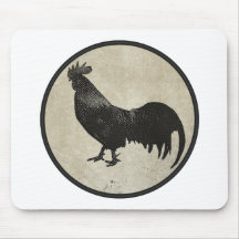 French Cockerel Mousemats
