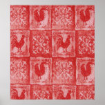 French Country Grannies Kitchen Tablecloth Print