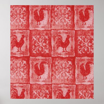 French Country Grannies Kitchen Tablecloth Print by Vintage_Victorican