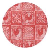 French Country Grannies Kitchen Tablecloth Sticker