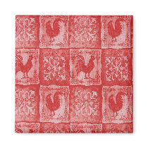 French Country Grannies Old Kitchen Tablecloth Refrigerator Magnet