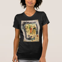 French Couple in Carriage Vintage Style T Shirt t-shirts