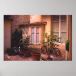 French courtyard posters