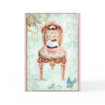 French Cupcake Victorian Style Cards
