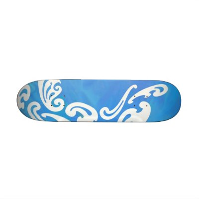 French Curves Skateboard by Moyren
