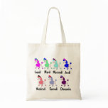 French Days of the Week Tote Bags