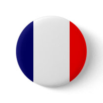French Flag Design - OUI ! Button
