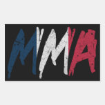 French Flag MMA Sticker