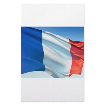 French Flag Custom Stationery by mac123045