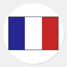 French Flag Sticker