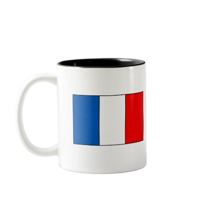 French Flag T-shirts and Gifts Coffee Mugs by flagshirts