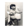 French Flirt - Vintage Risqué Pinup Girl