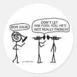 French French Horn Stickers
