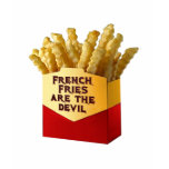 French Fries Are The Devil t-shirt