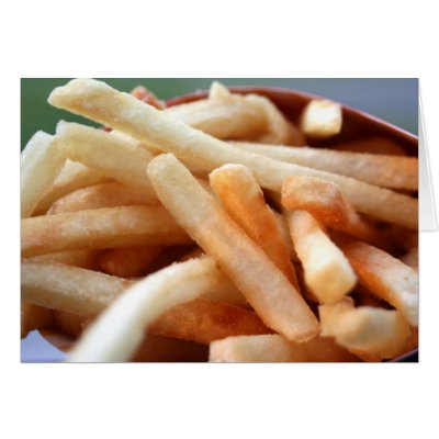 French Fries Card by SjStevenson