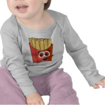 French Fries Cartoon Tshirts