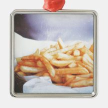 French Fries Delicious Ornaments