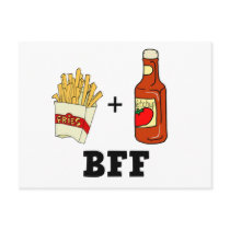 French fries & Ketchup BFF