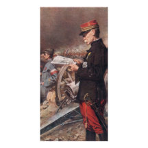 French General Joseph Gallieni by Ferdinand Roybet Photo Cards