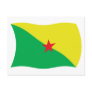 French Guiana Flag Postcard