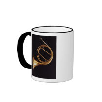 French Horn, by Marcel Auguste Raoux Coffee Mugs
