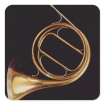 French Horn, by Marcel Auguste Raoux Stickers