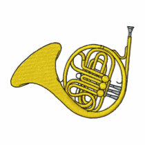 French Horn Embroidered Polo Shirt