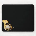 French Horn Mouse Pad