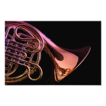 French Horn Photographic Print Picture