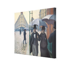 French Impressionism Paris A Rainy Day canvas prints