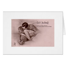 French kiss greeting cards