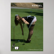 French Maid TV: Kendel Playing Golf