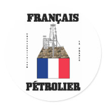 French Oilman,Oil Field Sticker,Oil Rigs,Oil,Gas