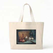 French Onion Basket and Vase Still Life Bags