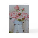 French pitcher roses  cards