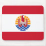 French Polynesia Flag PF Mouse Mat