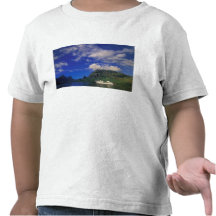 French Polynesia, Moorea. Cooks Bay. Cruise ship 3 T-shirts