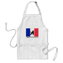 French Poodle Apron