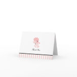 French Poodle Custom Folded Thank You Cards
