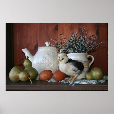 French Poultry, Pears & Porcelain by Classic_Cat
