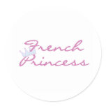 French Princess Sticker