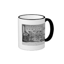 French printing press, 1642 mugs