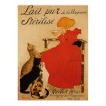 French Pure Milk Poster posters