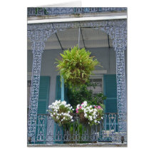 French Quarter Balcony Card