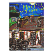 French Quarter Christmas Card