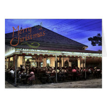 French Quarter Christmas Greeting Cards