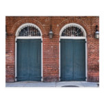 French Quarter Doorways Postcard